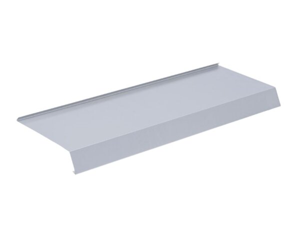 Alu-Traufblech mit Wasserfalz, 0,8 mm