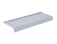 Alu-Traufblech mit Wasserfalz, 0,8 mm