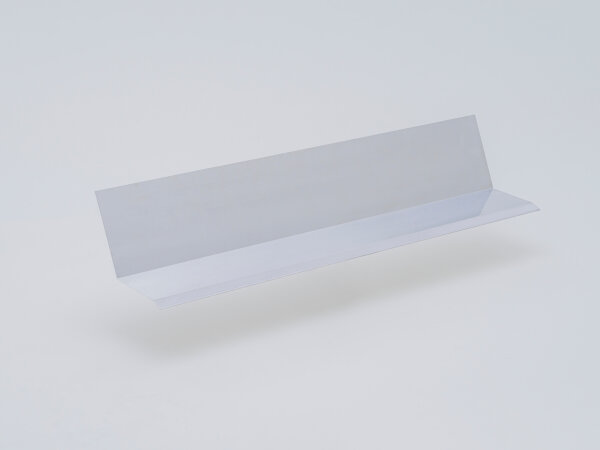 Brustblech mit Anreifung Aluminum 0,80 mm 115° Zuschnitt-Größe 250 mm