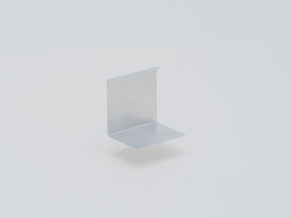 Verbinder für Kiesfangleiste 2x Falz Aluminum 90°